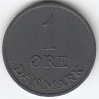 Дания 1 эре 1956 год