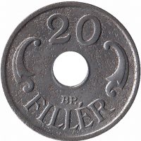 Венгрия 20 филлеров 1941 год