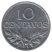 Португалия 10 сентаво 1976 год