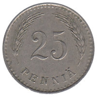 Финляндия 25 пенни 1935 год