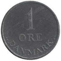 Дания 1 эре 1957 год