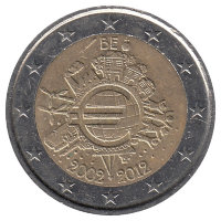 Бельгия 2 евро 2012 год