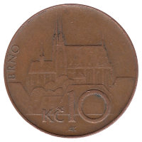Чехия 10 крон 1996 год