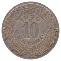 Мексика 10 сентаво 1936 год