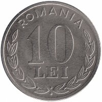 Румыния 10 лей 1993 год
