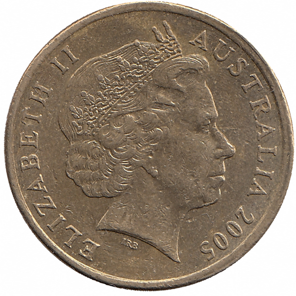 Австралия 1 доллар 2005 год (60 лет со дня окончания Второй Мировой войны)