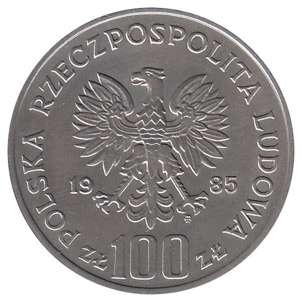 Польша 100 злотых 1985 год