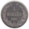 Финляндия (Великое княжество) 1 марка 1907 год 