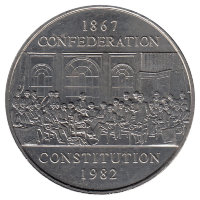 Канада 1 доллар 1982 год