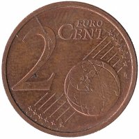 Германия 2 евроцента 2008 год (G)