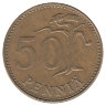 Финляндия 50 пенни 1976 год 