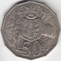 Австралия 50 центов 1980 год
