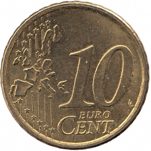 Финляндия 10 евроцентов 2000 год (XF)