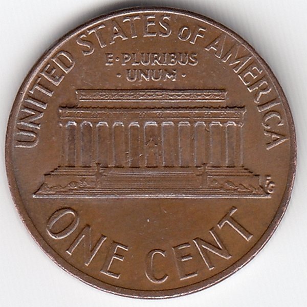 США 1 цент 1973 год
