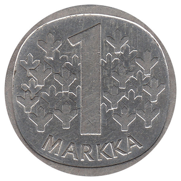 Финляндия 1 марка 1965 год 