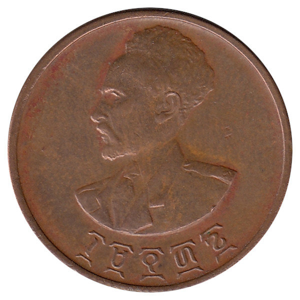 Эфиопия 10 центов 1944 год