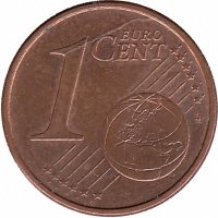 Испания 1 евроцент 2017 год