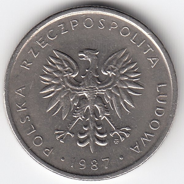Польша 10 злотых 1987 год