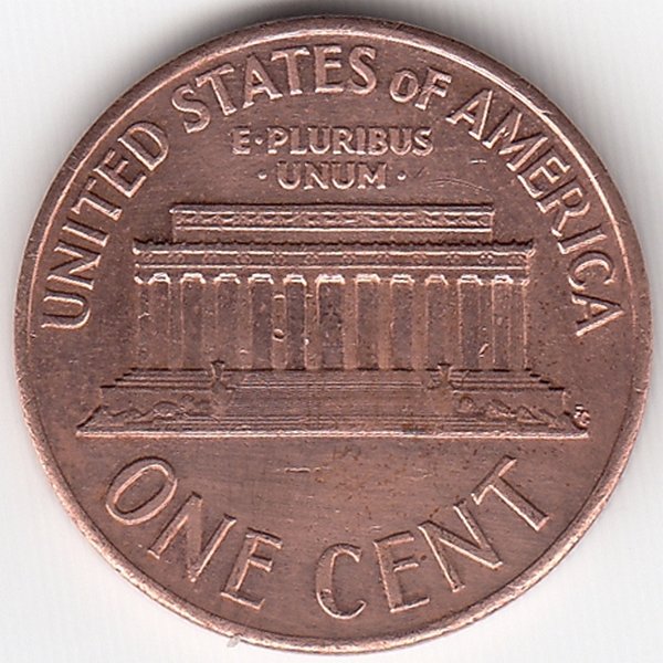 США 1 цент 1967 год