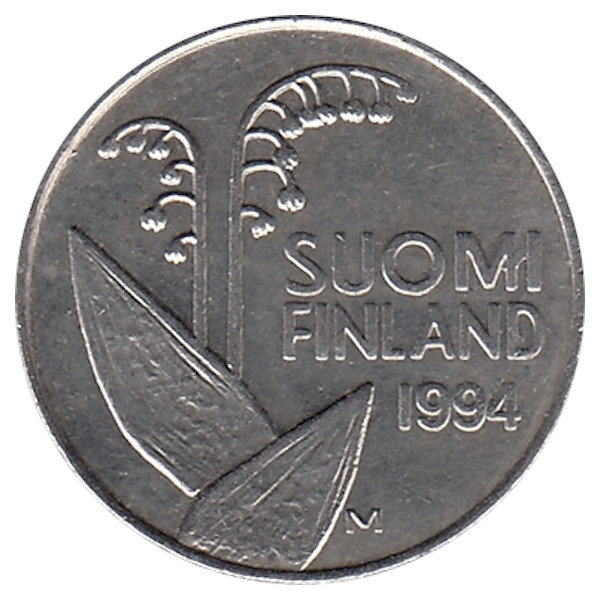 Финляндия 10 пенни 1994 год