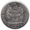 ЮАР  10 центов 1987 год