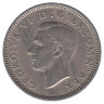 Великобритания 6 пенсов 1947 год