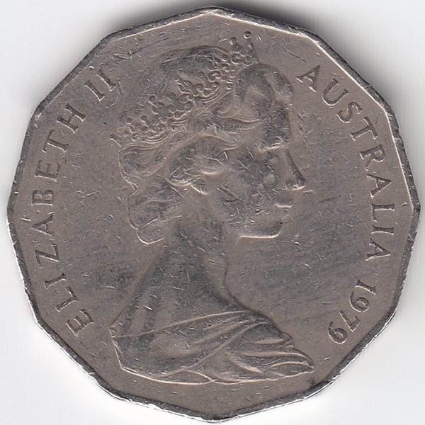Австралия 50 центов 1979 год