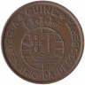 Монета Гвинеи-Бисау 1 эскудо 1946 год (500 лет открытию Гвинеи)