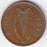 Ирландия 2 пенса 1980 год