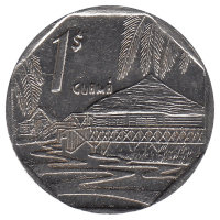 Куба 1 песо 2007 год