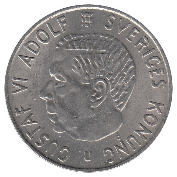 Швеция 2 кроны 1968 год