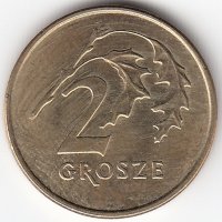 Польша 2 гроша 1997 год