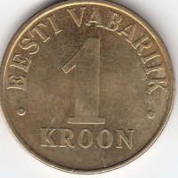 Эстония 1 крона 2006 год