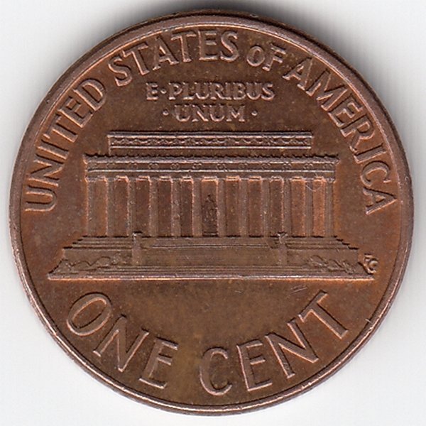 США 1 цент 1974 год