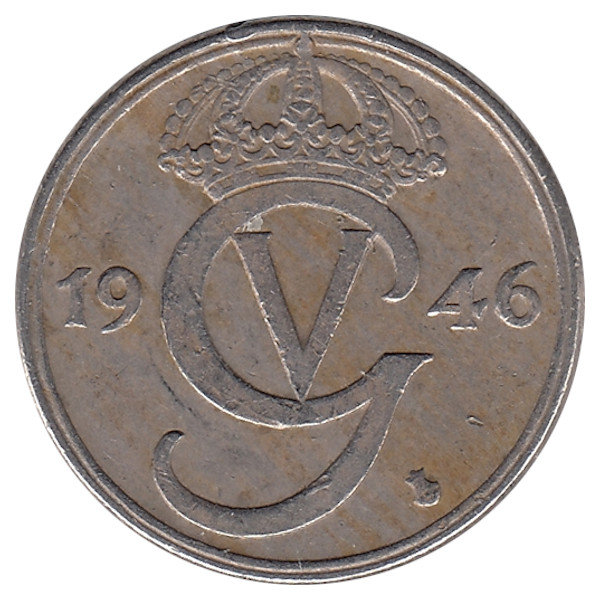 Швеция 50 эре 1946 год