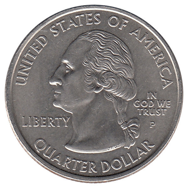 США 25 центов 2005 год (P). Калифорния.