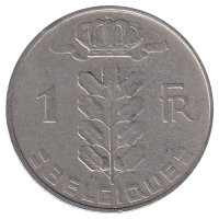 Бельгия (Belgique) 1 франк 1963 год