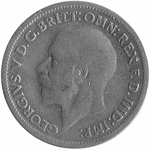 Великобритания 6 пенсов 1931 год (F-VF)