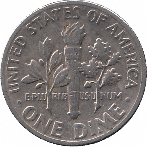 США 10 центов 1975 год