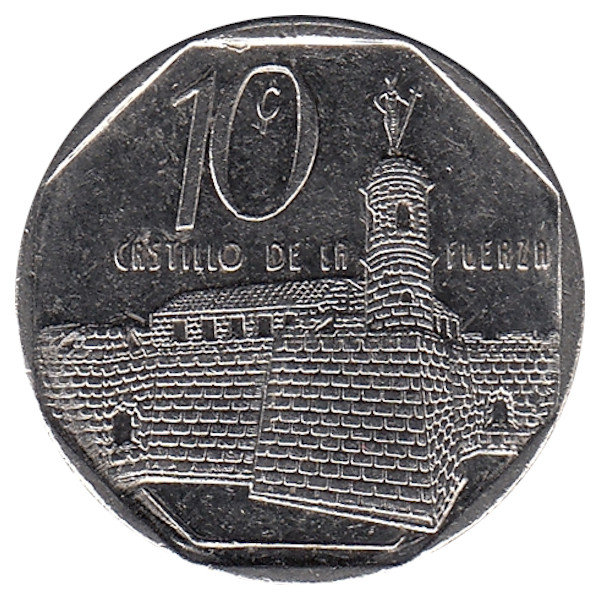 Куба 10 сентаво 2000 год