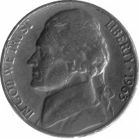 США 5 центов 1963 год