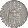 Швеция 1 крона 1961 год (U)
