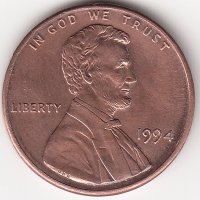 США 1 цент 1994 год