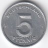 ГДР 5 пфеннигов 1948 год