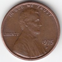 США 1 цент 1975 год (D)