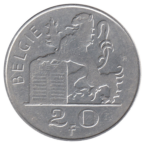 Бельгия (Belgie) 20 франков 1949 год