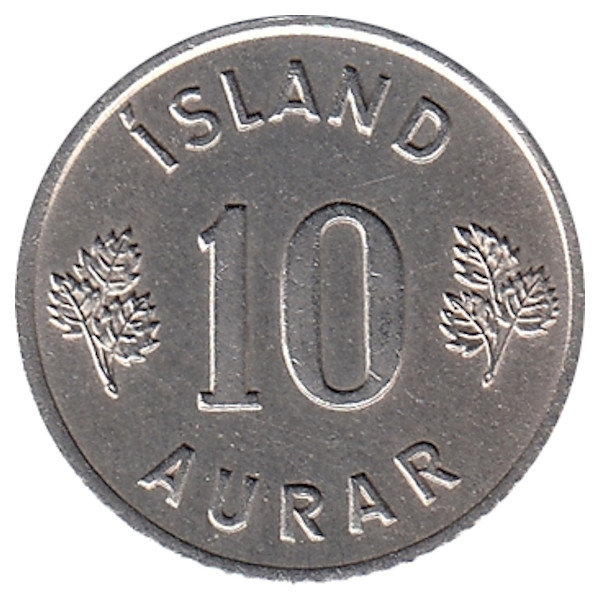 Исландия 10 эйре 1946 год