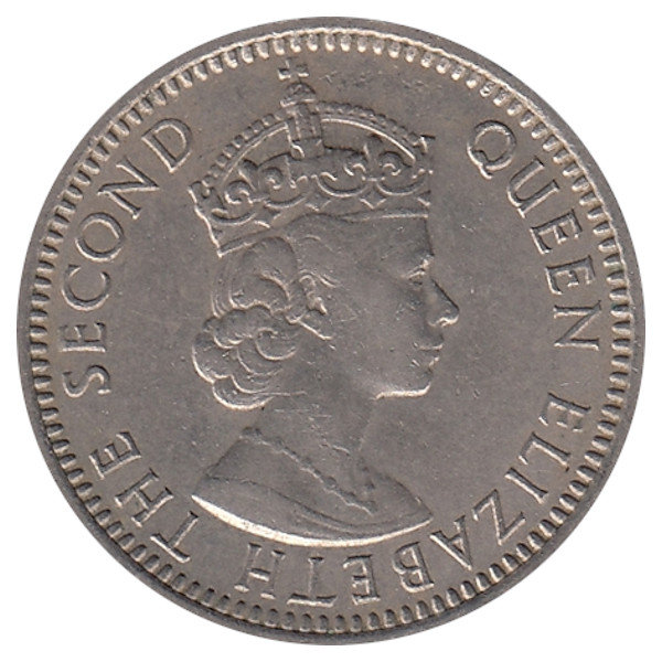 Малайя и Британское Борнео 10 центов 1957 год (Н)