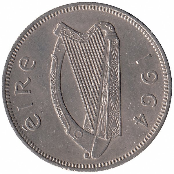 Ирландия 2 шиллинга (флорин) 1964 год