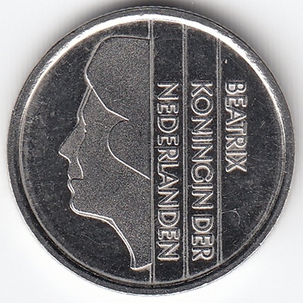 Нидерланды 25 центов 2000 год